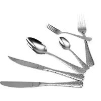 Solex Lena Besteckset 72 teilig für 12 Personen inklusive Steakmesser