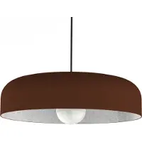 Lumicom Pendelleuchte Tuzzi mit Blatt-Design, zylindrischer Lampenschirm, 0.4m Breite, 0.12m Höhe