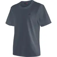 Maier Sports T-Shirt "Walter", Herren, Gr. XL, grau, 100% Polyester, Rundhals, Shirts T-Shirt, Herren Kurzarmshirt, leichtes Sommer Funktionsshirt, Rundhals, Reg Fit, Topseller
