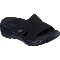 SKECHERS Go Walk Arch Fit 2.0 Open Teen - zwart - Maat 40
