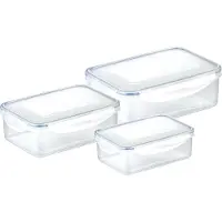 Tescoma Dose FRESHBOX 3 St., 0.2, 0.5, 1.0 l, rechteckig