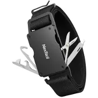 Nextool Taktischer Gürtel für Hosen mit multifunktionaler Belt P50 Multitool-Schnalle
