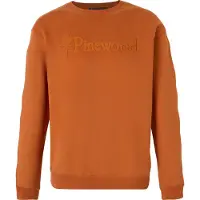 Pinewood Värnamo Logo Sweater burned orange (501) XL