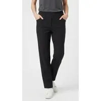 Kjbrand 7/8-Hose "KJBSusie Culotte", Damen, Gr. 44, N-Gr, schwarz, Web, Obermaterial: 72% Polyamid, 28% Elasthan, 7/8-Länge, Hosen 7/8-Hose, Vorne mit Eingrifftaschen, angedeuteter Reißverschluss