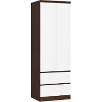 Akord Furniture Factory SP0PSYSVENBIA001, Wenge, Garderobe, 1 Regale, 2 Tür(en), Matt, Drehtür