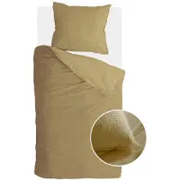 BC-Agentur Walra Bettwäsche Basic & Tough Honig Senf - 135x200 cm