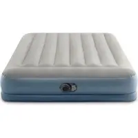 Intex Luftmatratze Pillow Rest Mid-Rise, 2 Personen, 150 x 200 cm, Integriertes Kissen
