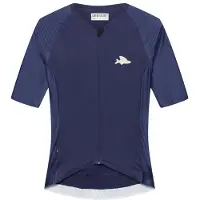 CafÉ Du Cycliste - Women's Vinciane - Radtrikot Gr XL blau