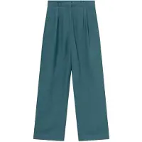 DEDICATED - Women's Pants Vickleby Linen - Freizeithose Gr M blau