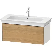 Duravit Waschtischunterschrank White Tulip 98,4x45,8cm, E N m/n w m, 1 Ausz., wandhängend