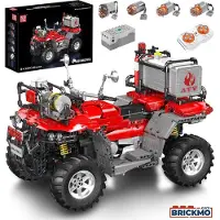 Mould King Remote Control ATV Feuerwehr Rettungsfahrzeug 23003