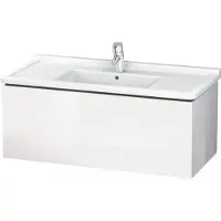Duravit Waschtischunterbau L-CUBE 469 x 1020 x 408 mm weiß hochglanz