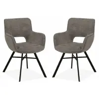 MX Sofa Esszimmerstuhl Mercury - Esche (2er-Set)