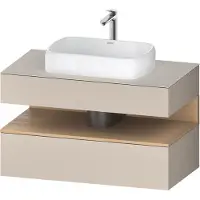 Duravit Waschtischunterschrank Qatego 100x55x60cm, E na/tau m, Pl, 1 Kast