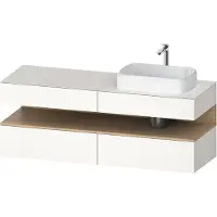 Duravit QA4778030840000 QAT KWTU WH Ek. 1600x550x600 Wß Smt