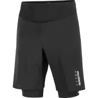 Salomon - S/Lab Ultra 2In1 Shorts - Laufshorts Gr L schwarz