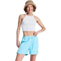 Roxy Bermudas "Sweetest Day", Damen, Gr. L, blau (tanager turquoise), Obermaterial: 55% Lyocell, 45% Baumwolle., Hosen Bermudas