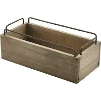 Genware Holzkiste, Höhe: 97 mm, Länge: 250 mm, Breite: 120 mm
