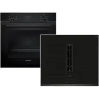 Siemens EQ226EA51Z, Zonen-Induktionskochfeld, 4 Zone(n), Glaskeramik, Schwarz, Berührung, 59,2 cm