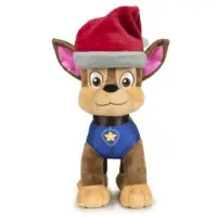 Tinisu Paw Patrol Weihnachten Chase Kuscheltier - 20 cm Plüschtier weiches Stofftier