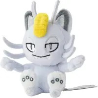 Tinisu Pokemon Alola Mauzi Kuscheltier - 13 cm Plüschtier Meowth