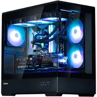 Zalman P30 V2, Mini Tower, PC, Schwarz, micro ATX, Mini-ITX, Kunststoff, Stahl, Gehärtetes Glas, Gaming