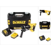 DeWalt DCH 133 M1 Akku Kombihammer 18V 2,6J SDS plus Brushless + 1x Akku 4,0Ah + Ladegerät + TSTAK