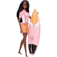 Barbie GJL76 - Barbie - Sport-Puppe, Surferin, Tokyo 2020
