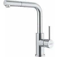 Franke SMART GLENDA, Ziehen, Edelstahl, Edelstahl, Hebelgriffe, Einzelbild, 3/8"