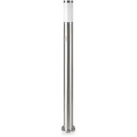 V-TAC Stehleuchte Gartenpollerlampenfassung E27 110CM Bewegungssensor aus Edelstahl IP44 - 8967