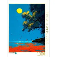 CALVENDO Puzzle Nachtstrand | 1000 Teile Lege-Größe 64 × 48 cm Foto-Puzzle für glückliche Stunden