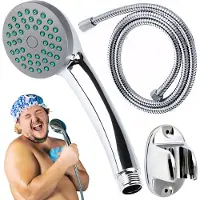 Retoo Duschkopf Set Hochdruck Duschbrause Wassersparend Universal Duschköpfe Hochdruck Duschkopf Handheld Handbrause Massagefunktion Mit 1.5m Schlauch