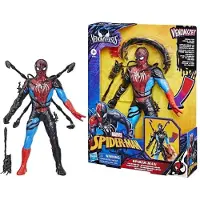 Hasbro Spider-Man Figur, 28 cm, Flüssige Metamorphose, mit Zubehör, Marvel VenomVersus, Superheld Spielzeug