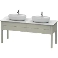 Duravit Luv Waschtischunterbau stehend, 1733 x 570 mm, 2 Auszüge, LU9562B6060