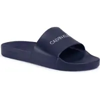 Calvin Klein Slipper Mann Herren Swimwear CK Artikel KM0KM00498 ONE MOLD SLIDE, Piede 45, Gomma 100%
