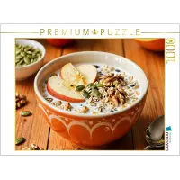 CALVENDO Puzzle Müsli Stillleben - Ein Motiv aus dem Kalender MorgenMüsli - Ein Jahr voller Farbe und Genuss | 1000 Teile Lege-Größe 64 × 48 cm Foto-Puzzle für glückliche Stunden
