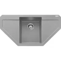 Franke Maris - Fragranit Spülbecken MRG 612 E, 960x500 mm, steingrau 114.0250.572