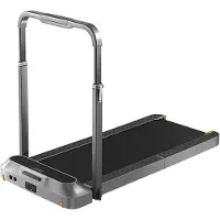 Kingsmith Walking Pad TRR2F R2 elektrisches Laufband, 110 kg, 0,5 km/h, 12 km/h, Kalorien, Distanz, Geschwindigkeit, Step counter, Zeit, Grau, Silber, Run, Gehen