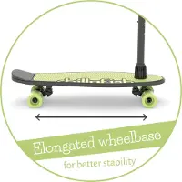 Chillafish SkatieSkootie (Skatebord und Roller in einem, Pistachio) CPSS02PIS