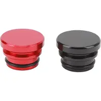 Gistuch 2 Stück Zigarettenanzünder-Staubstecker, rot und schwarz, staubdichte Steckdosen-Abdeckkappe für Fahrzeuge mit 12 V-Zubehörsteckern