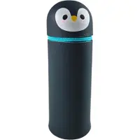 Puckator Pinguin Federmappe aus Silikon - Stiftemäppchen für Kinder