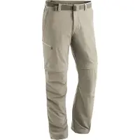 Maier Sports Outdoorhose "Tajo 2", Herren, Gr. 29, Kurzgrößen, beige, 90% Polyamid, 10% Elasthan, Hosen Outdoorhose, Herren Zip-Off Wanderhose, atmungsaktive Trekkinghose, Regular Fit