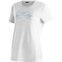 Maier Sports 1100000002199 "Wilma Print" Damen Kurzarmshirt, leichtes Sommer Funktionsshirt, Rundhals, Reg Fit