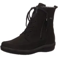Waldlaufer Schnür-,Zug-u.Schnallenstiefel in grau, Gr. 6.5