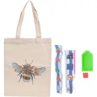 Gistuch Diamantmalerei-Tasche BB013, praktisch & bunt, mit Set, für Schule & Reisen – vielseitige Handtasche zum Selbergestalten