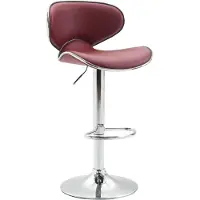BellaFurn Barhocker – Hocker aus Kunstleder – Höhenverstellbares Design mit Bodenschutz