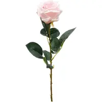 Gistuch Künstliche Rose, hohe Simulation, verformungssicher, lichtbeständig, realistisch, für Hochzeitsfeier, Dekoration, Hellrosa