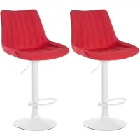 BellaFurn Set mit 2 modernen Barhockern – Barhocker – hervorragender Sitzkomfort und stabile Konstruktion