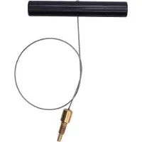 Gistuch Ventilschaftabzieher, Stahldraht, Reifen, Luftkernentferner, Angelwerkzeug für Motorräder, ATV, UTV, Wartung, Schwarz