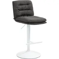 BellaFurn Barhocker, Sitzmöbel aus Holz - verstellbares Metall - 360° Drehfunktion, bequemer Stuhl
